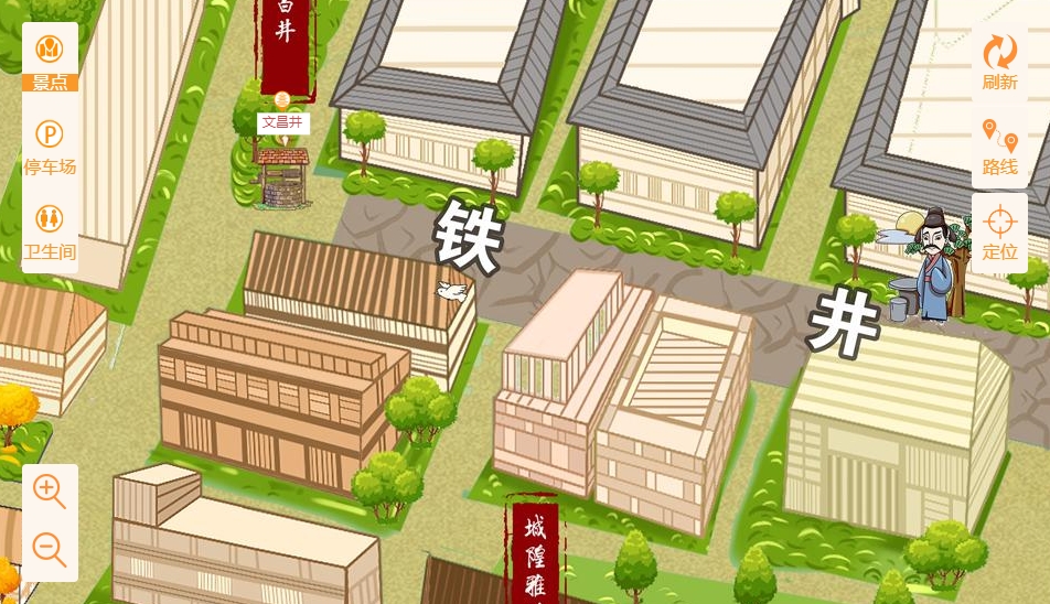 寮步镇智慧景区：手绘地图与语音导览的完美融合